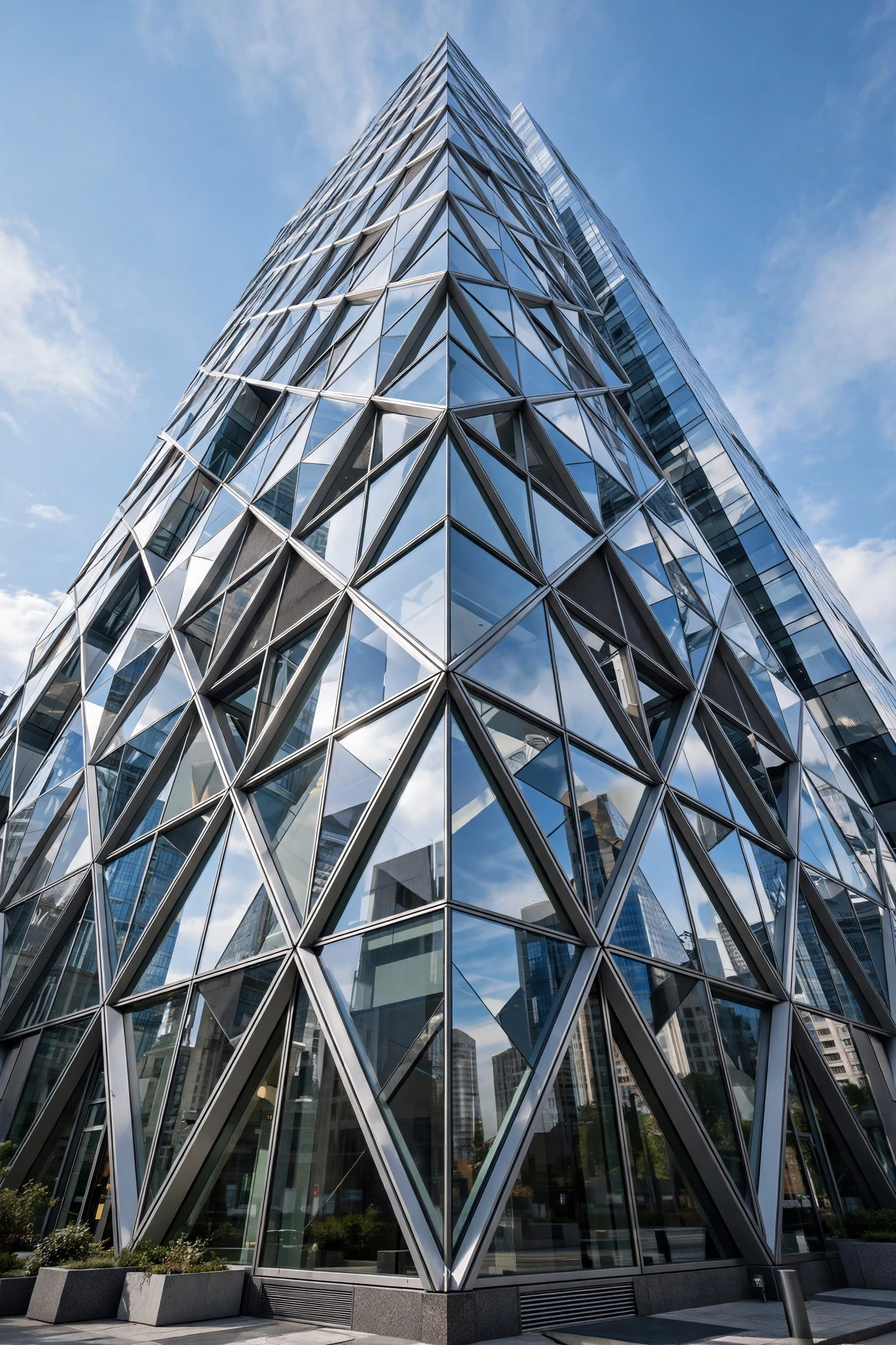 Glass Skyscraper Facade