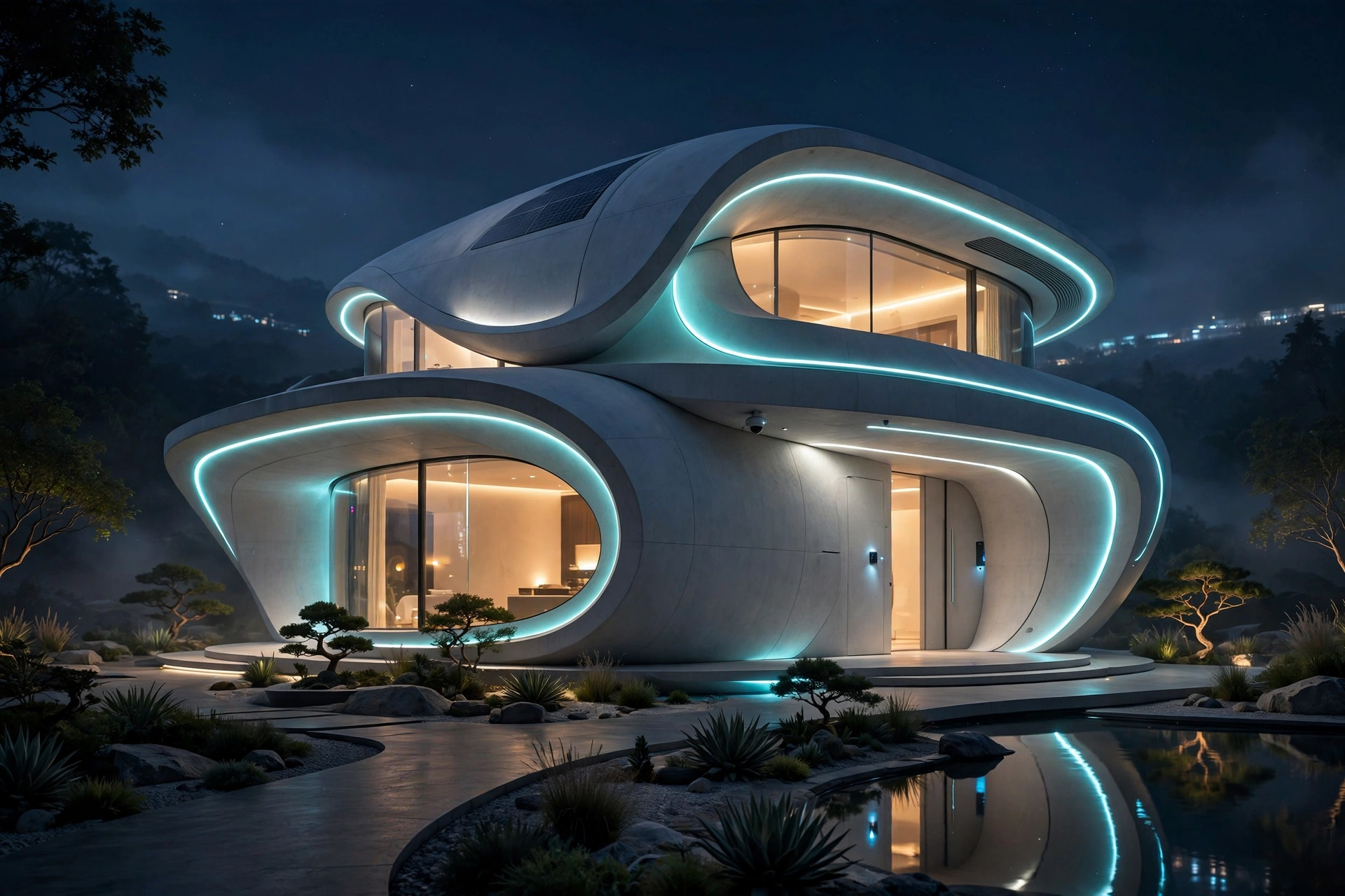 Futuristic Smart House