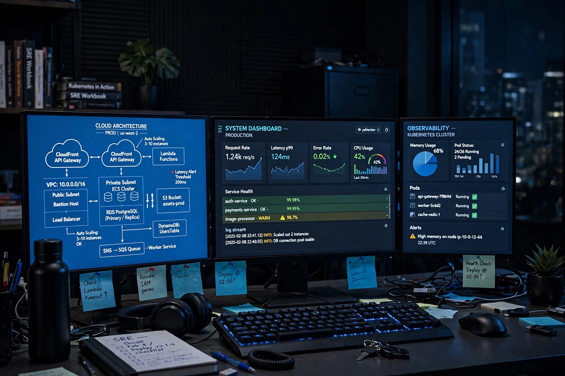 SaaS System Architecture Blueprint