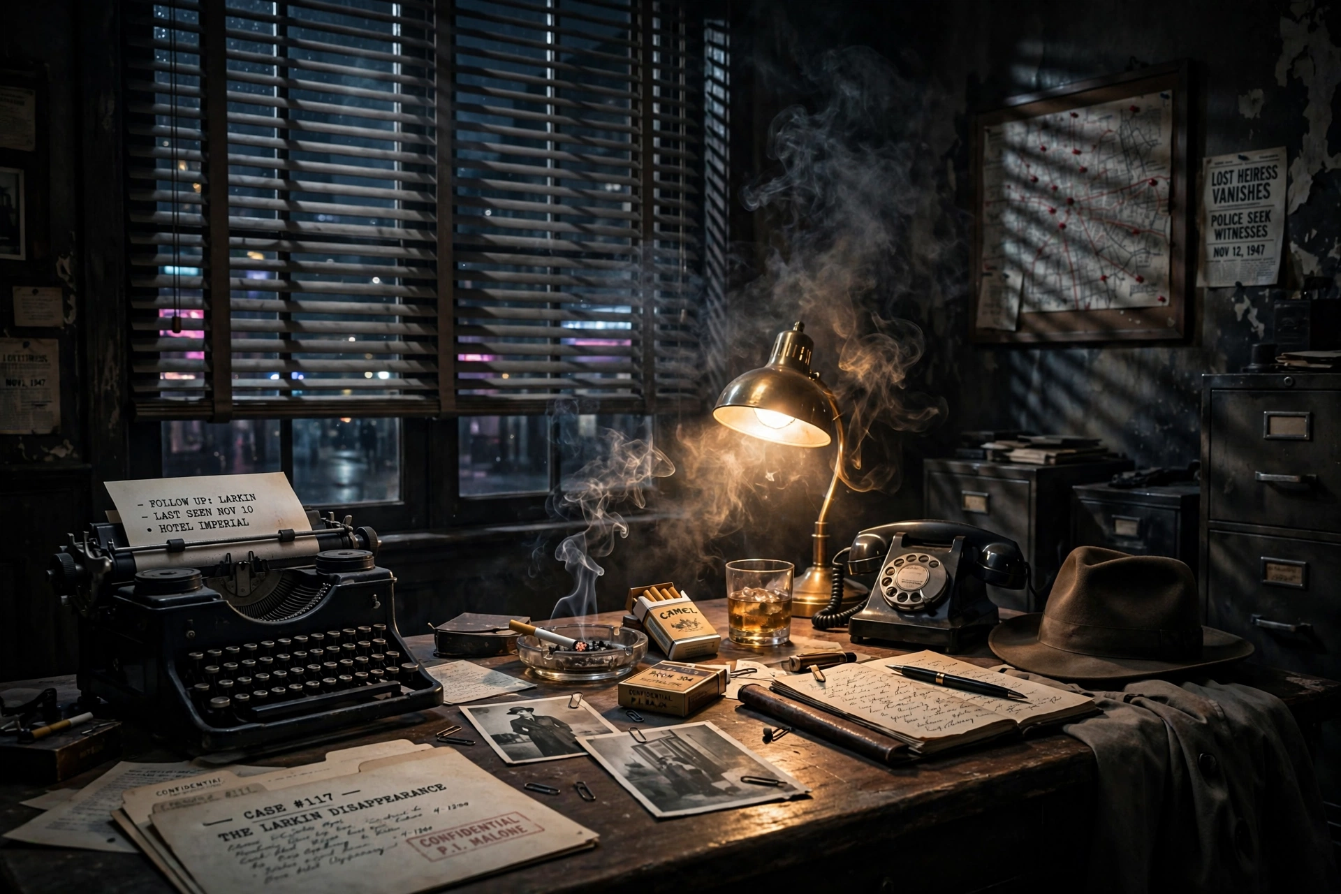 Noir Detective Office