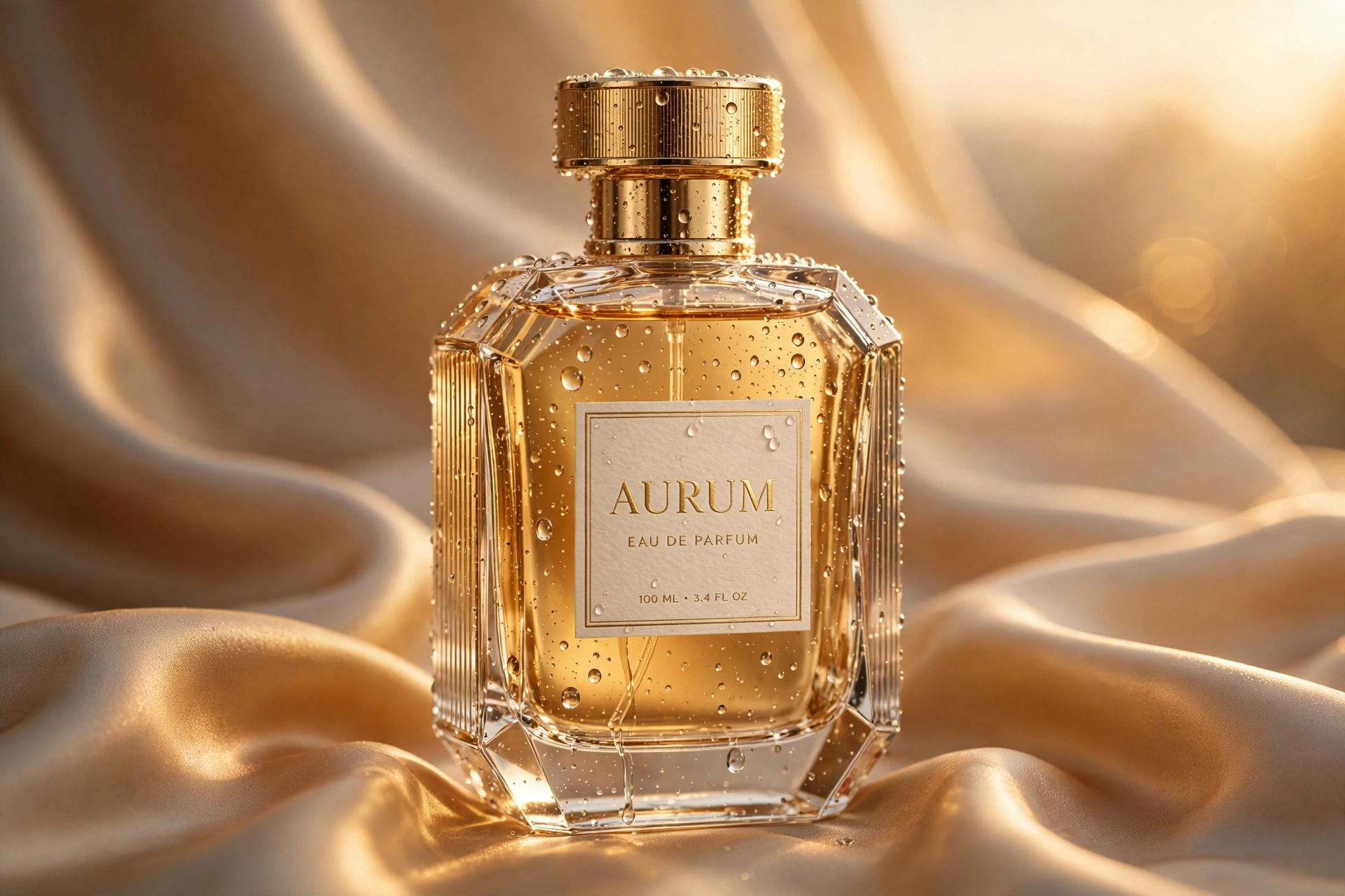 Luxury Perfume Bottle Shot