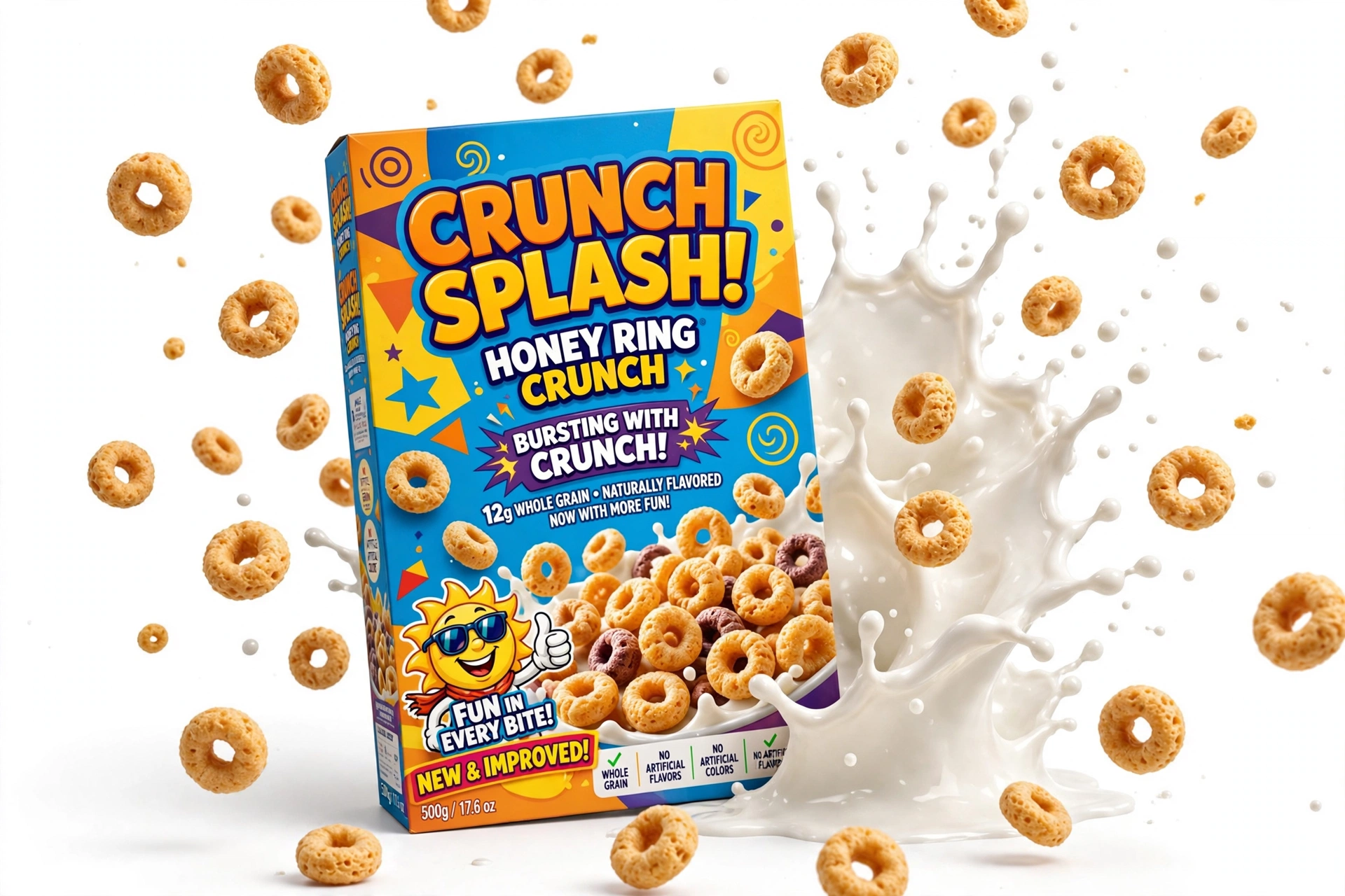 Breakfast Cereal Packaging Pop