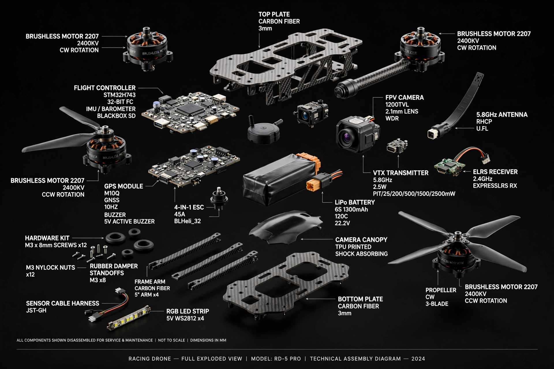 Exploded Tech View