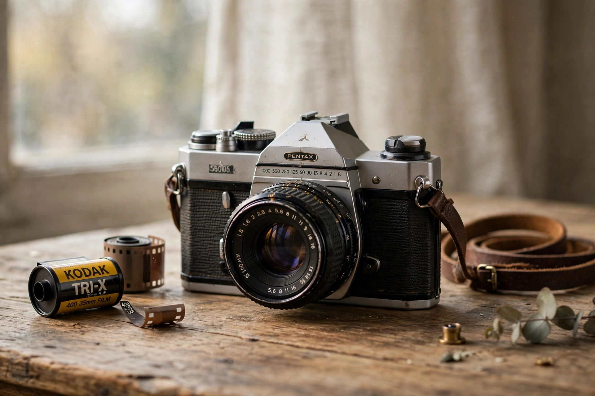 Vintage Camera Product Shot