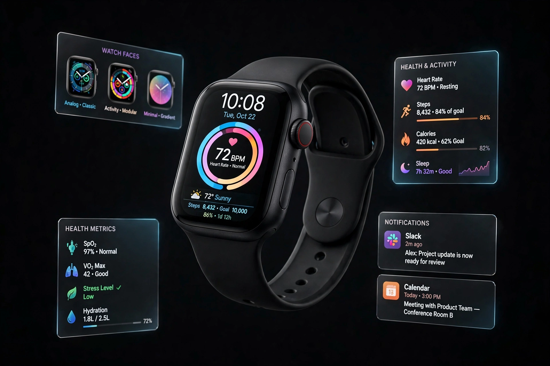 Smartwatch UI Design