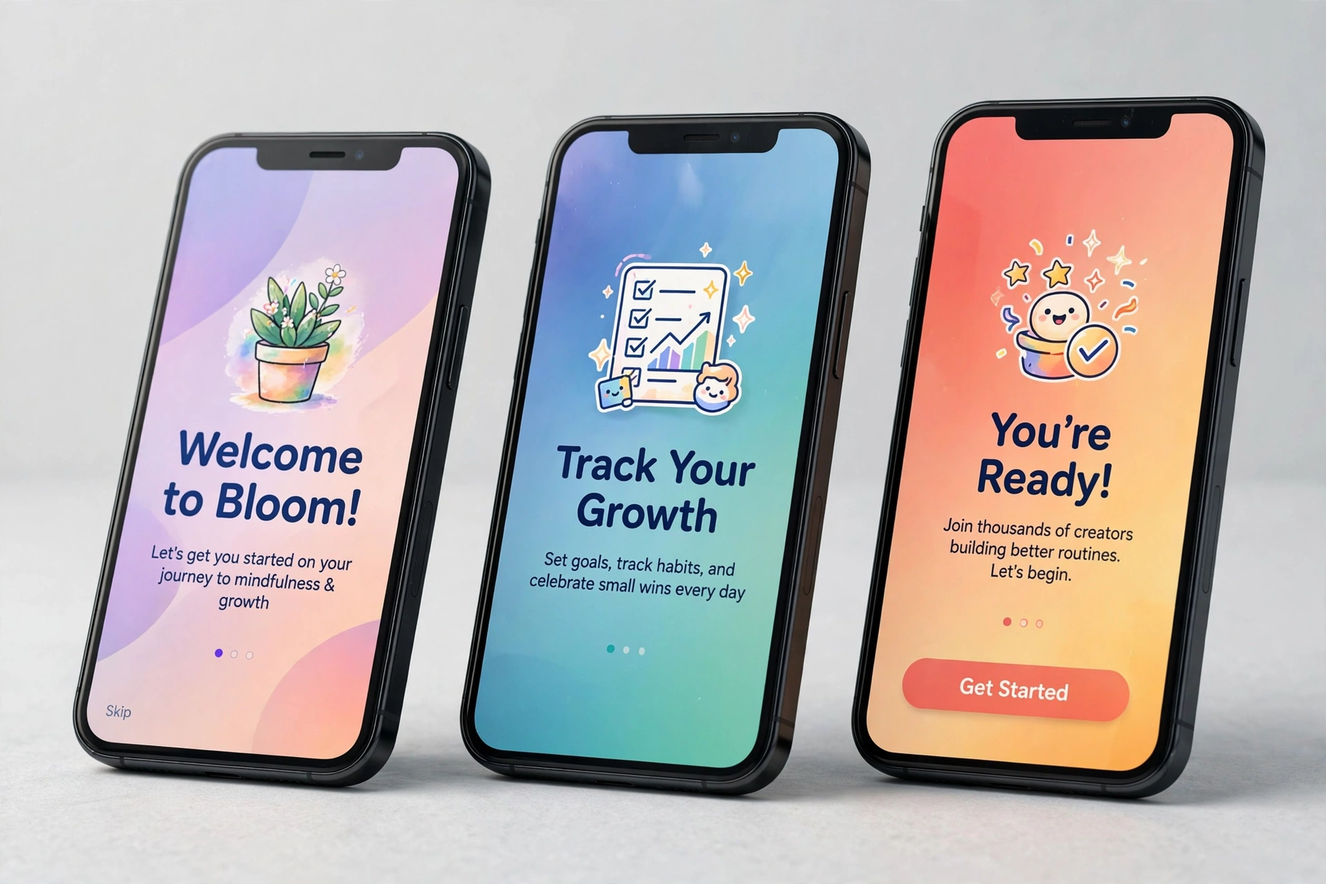 App Onboarding Screens